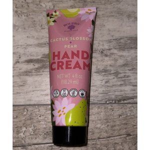 Bolero Beverly Hills Cactus Blossom/Pear Hand Cream 4oz Raw Sugar Mfg